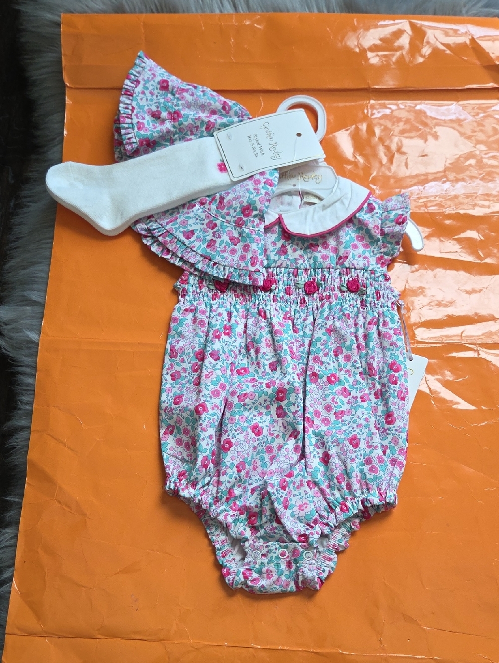 Nwt! Cynthia Rowley Baby Girl 3 Piece Set Size: 6-9m